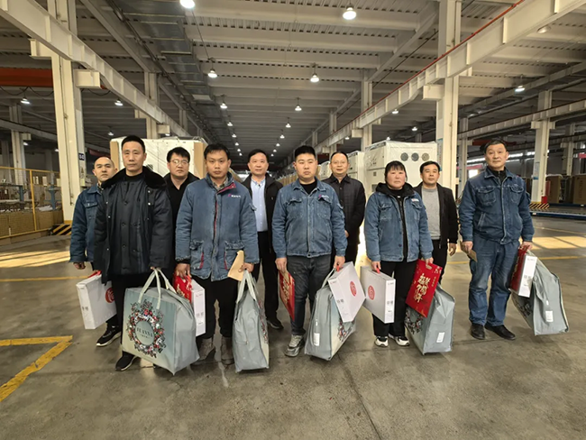 索凌電氣新春慰問(wèn)送關(guān)懷，節(jié)前安全督導(dǎo)保平安