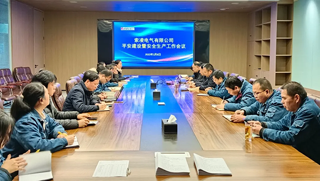 索凌電氣年度安全工作會議：壓實責任，護航發(fā)展